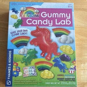 Sealed Thames & Kosmos Rainbow Gummy Candy Lab Kit Stem Experiment